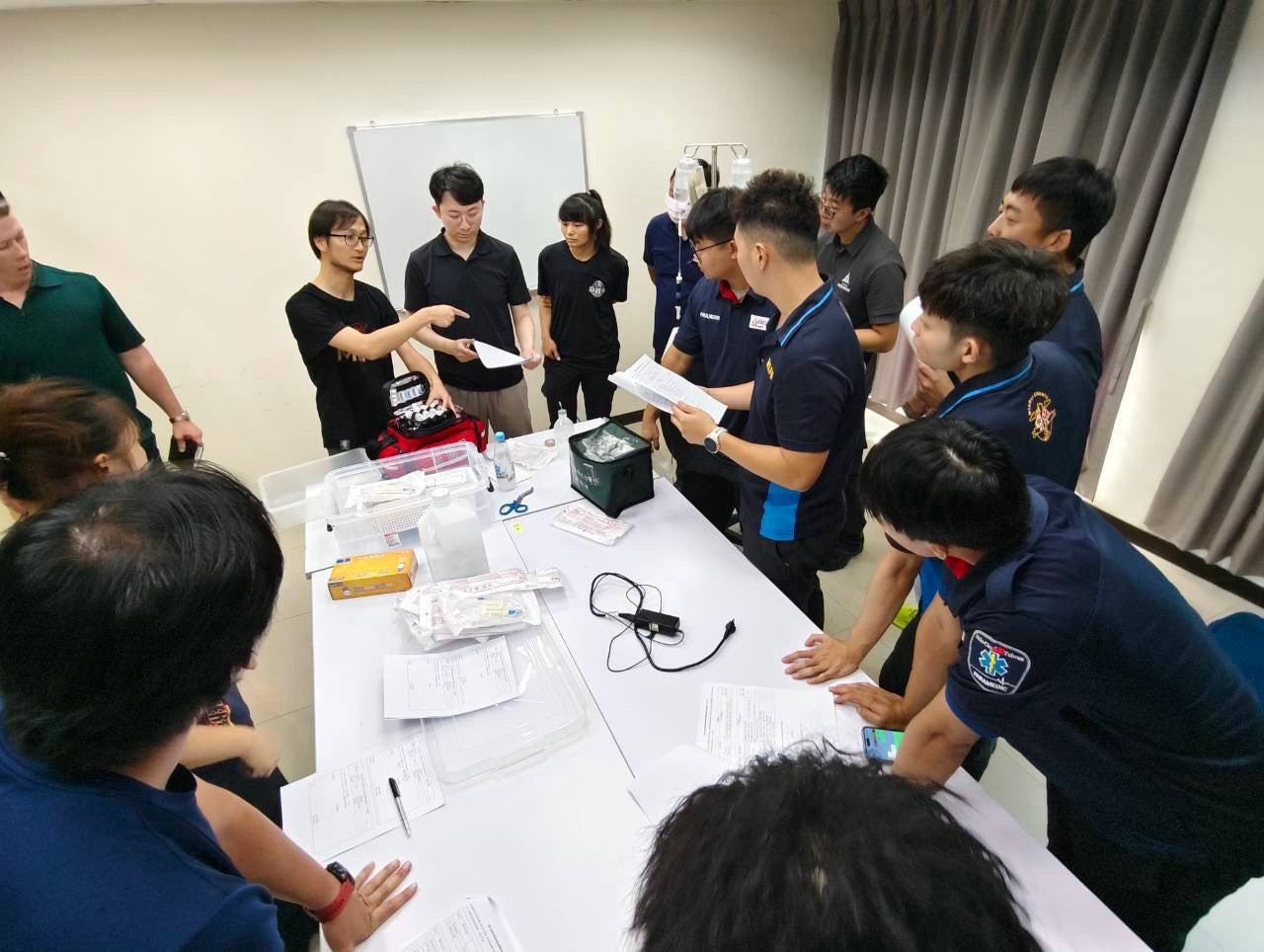 到院前輸血技術認證訓練術科